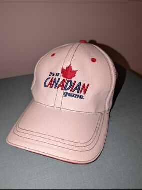 Vintage Molson Canadian 'It's A Canadian Game' Baseball Cap